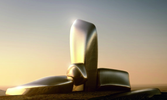 Центр знаний и культуры короля Абдулазиза строится по заказу нефтяного гиганта – местной компании Saudi Aramco. С целью «отразить историю нефти Саудовской Аравии» в дизайне приняты необычные обтекаемые формы и темно-металлический отлив. В здании будут размещаться музей, библиотека, театр и кинотеатр. Центр знаний и культуры короля Абдулазиза строится по заказу нефтяного гиганта – местной компании Saudi Aramco. С целью «отразить историю нефти Саудовской Аравии» в дизайне приняты необычные обтекаемые формы и темно-металлический отлив. В здании будут размещаться музей, библиотека, театр и кинотеатр.